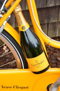 Champagne Veuve Clicquot Bike on Nantucket