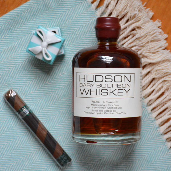 Rocky Patel The Edge A-10 and Hudson Baby Bourbon Whiskey